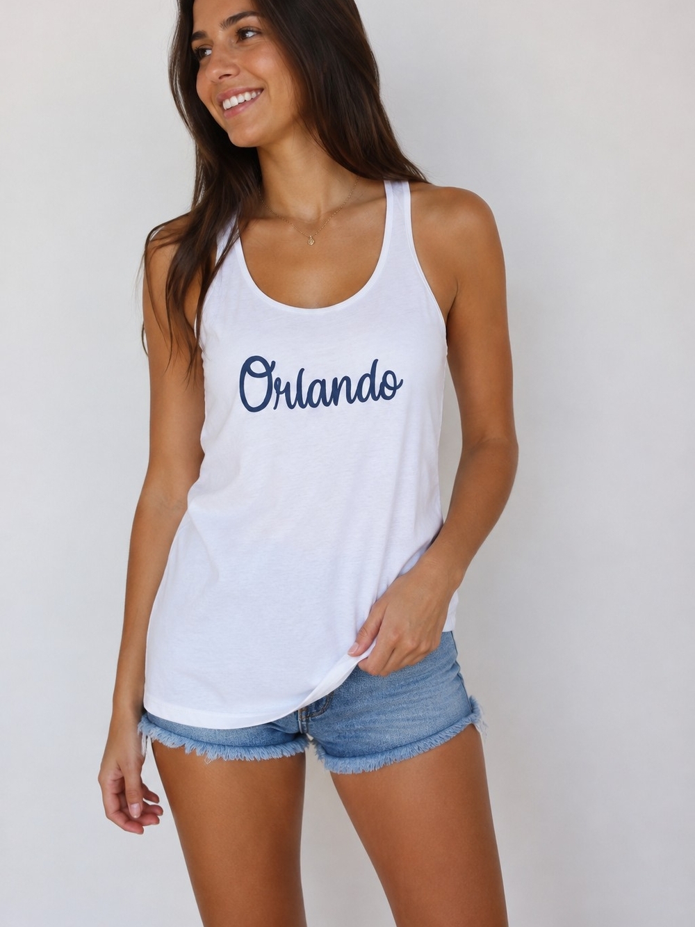 MV Sport Orlando Tank Top Women's XL White Racerback NWT.